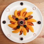 Salade d'oranges aux olives noires