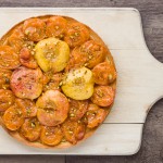 Tarte pêches abricots romarin