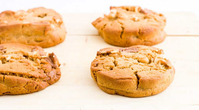 Cookies cacahuètes chocolat au lait d'Eric Kayser