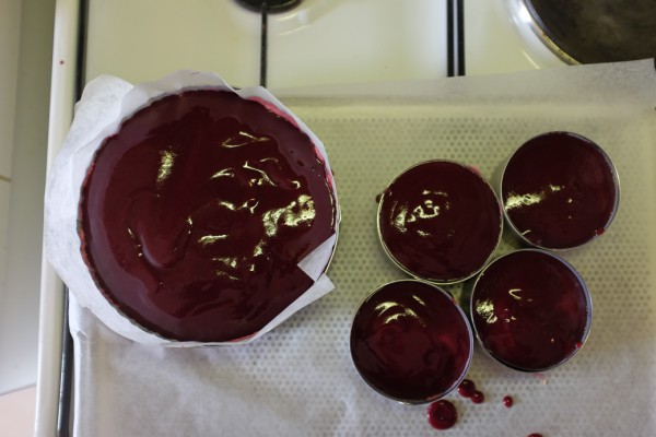 Confit fruits rouges à l'agar-agar