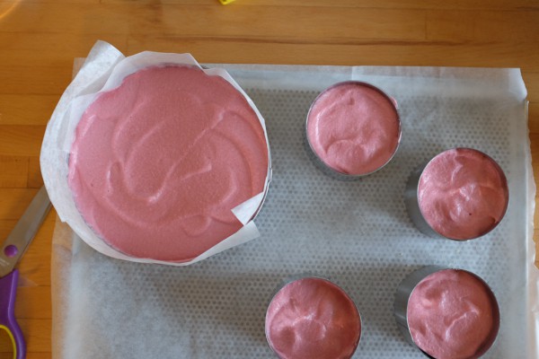 Mousse framboise à l'agar-agar