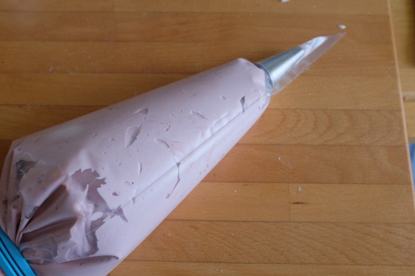 Crème diplomate à la mure