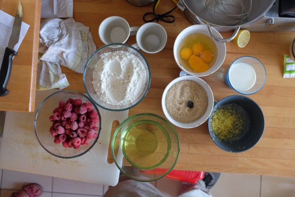 Mini cakes framboise-citron