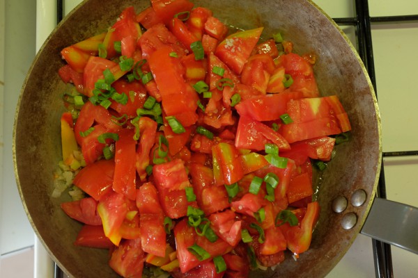 Pasta al pomodoro de Nadia Santinni