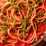 Pasta al pomodoro de Nadia Santinni